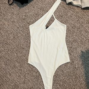 White PLT bodysuit